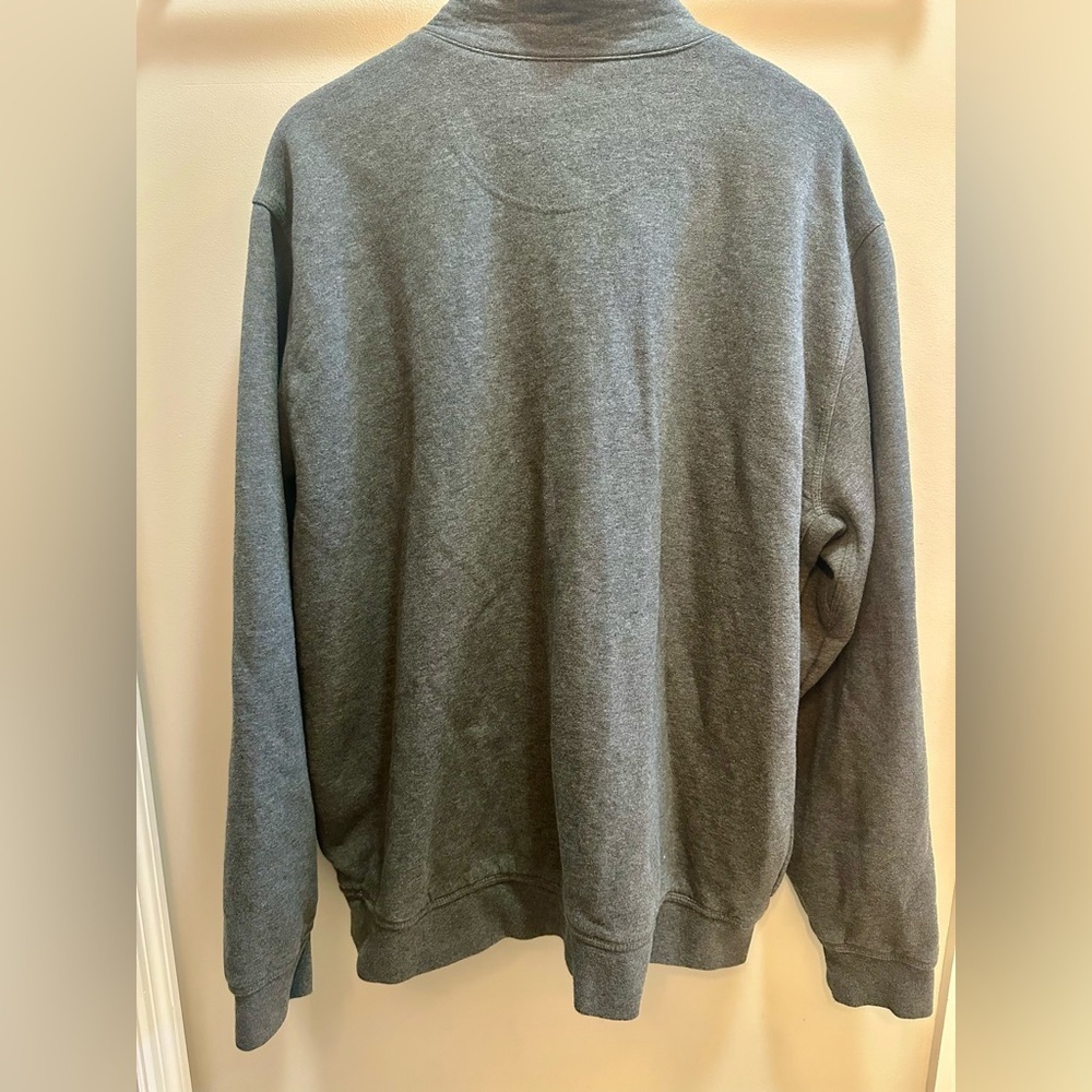 L.L. Bean Katahdin Iron Works Full Zip-Up Sweatshirt in Gray Size XL - Picture 6 of 7